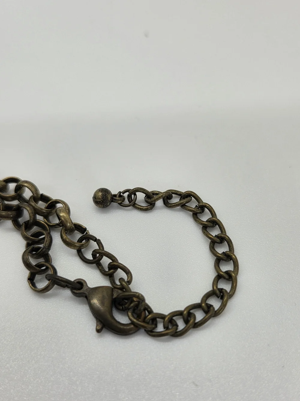 Vintage Multicolor Bead Drop Necklace - Women Jewelry